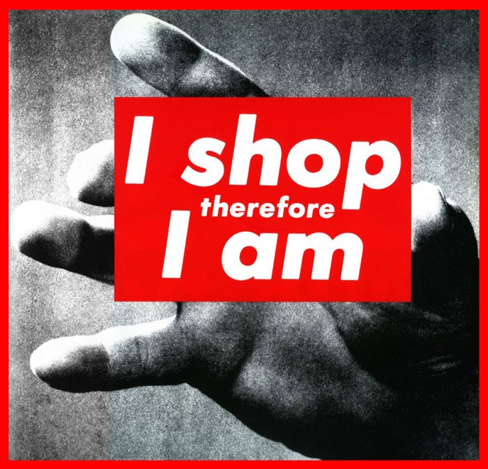 Barbara kruger we don't need another hero