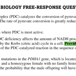 Ap bio unit 7 progress check frq